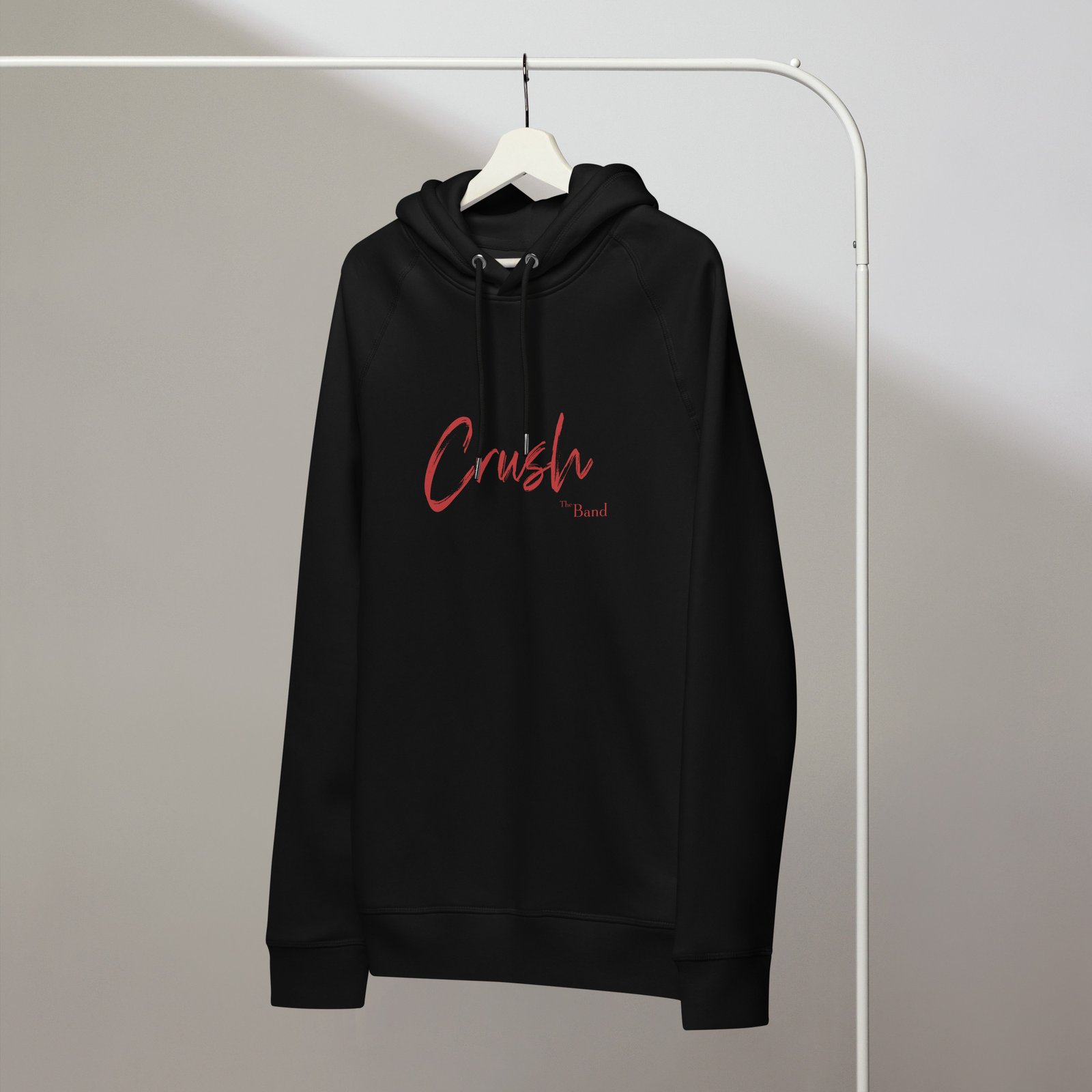Unisex organic side pocket hoodie