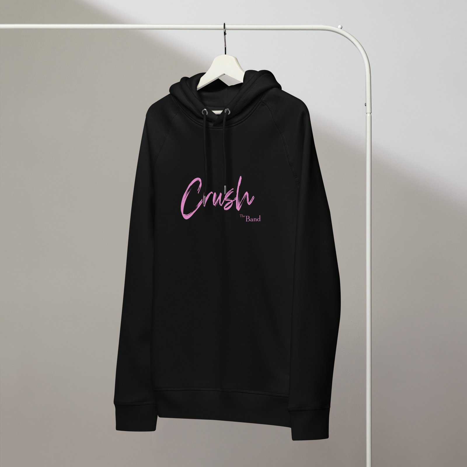 Unisex organic side pocket hoodie