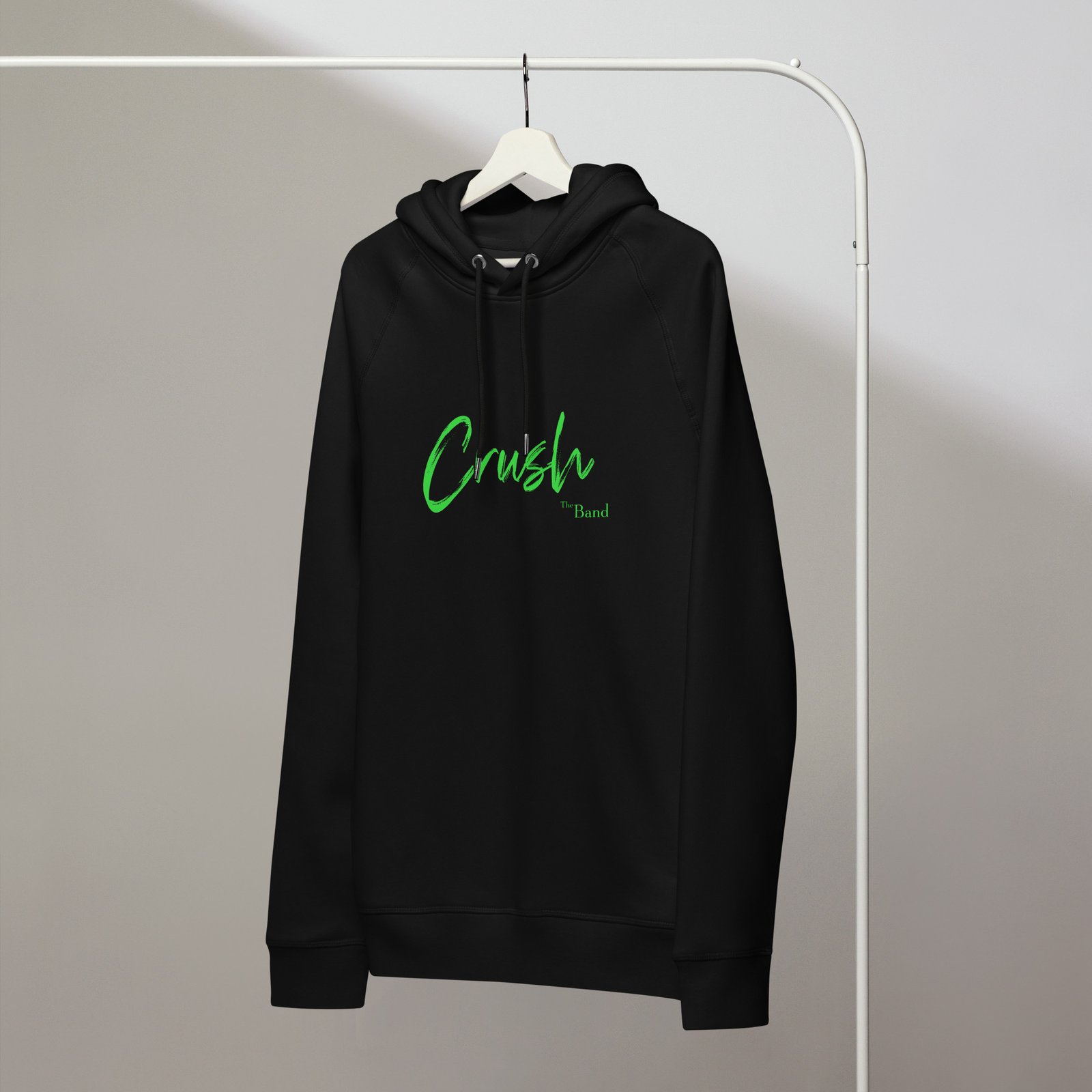 Unisex organic side pocket hoodie