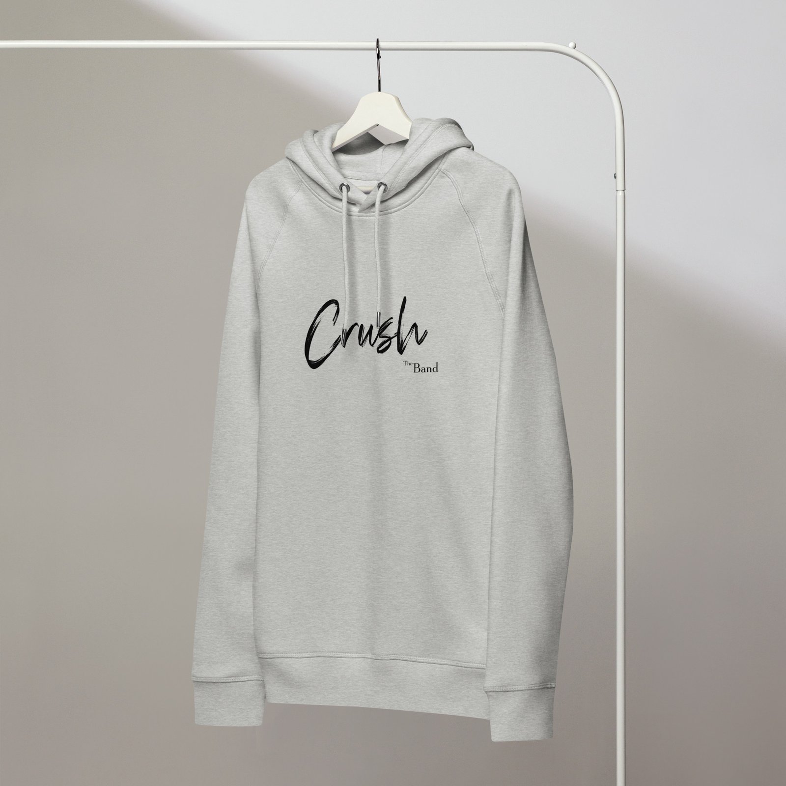 Unisex organic side pocket hoodie